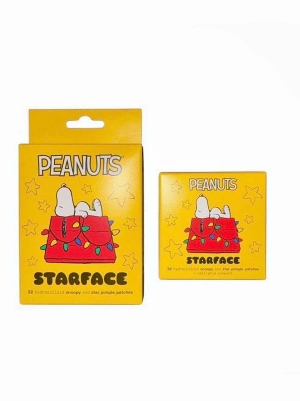 Starface Peanuts Starface Peanuts Collectible Set in Yellow NWT